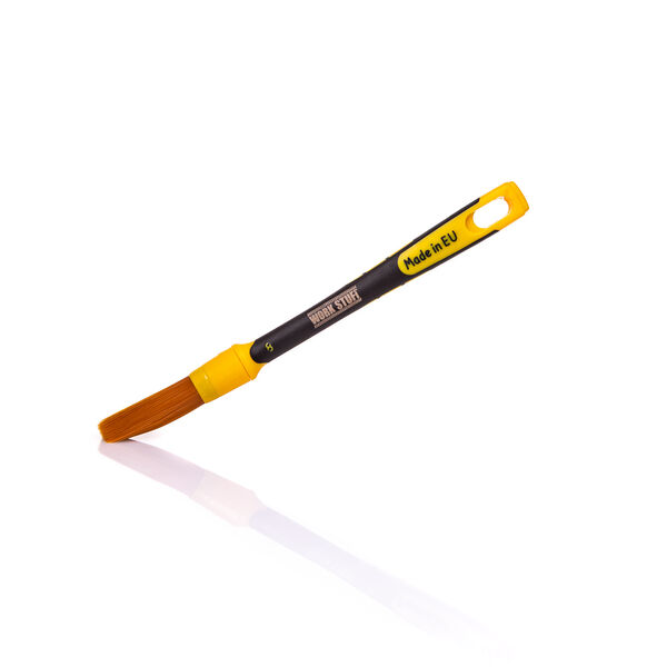 Detailing Brush Rubber Orange